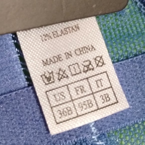 Guoeappa (36B)  Royal Blue Lace Two Piece Lingerie Set - Picture 9 of 9